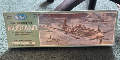 Vintage guillows 905 - vintage, p-51d