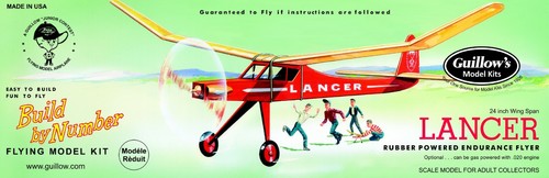Guillow lancer balsa wood - lancer,